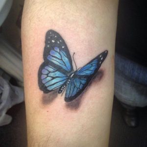 Bedeutet schmetterling tattoo was Tattoo Schmetterling: